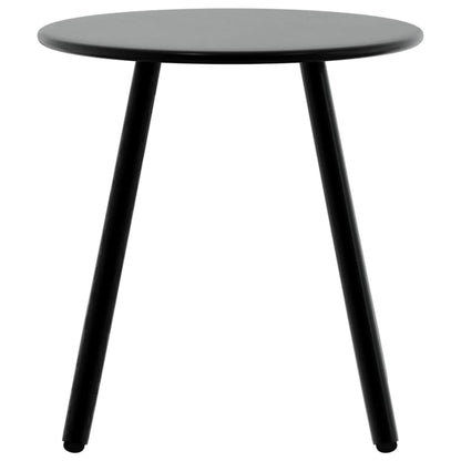 Gartenstuhl-Set 3-tlg. Schwarz und Weiß Poly Rattan