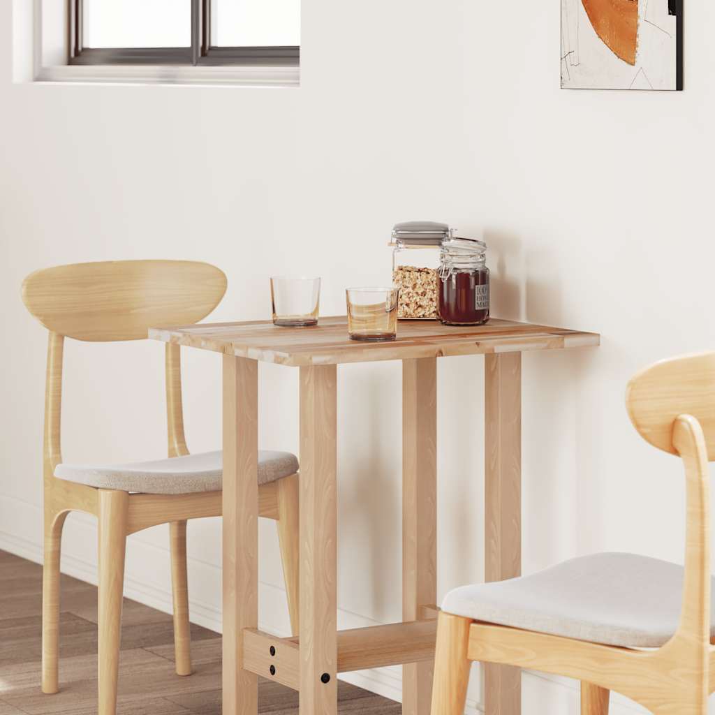 Tischplatte Rechteckig 100x50x2 cm Massivholz Akazie