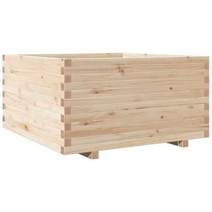 Pflanzkübel 90x90x49,5 cm Massivholz Kiefer