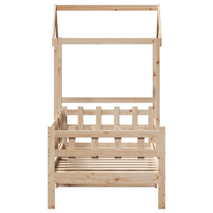 Tagesbett mit Dach 80x200 cm Massivholz Kiefer