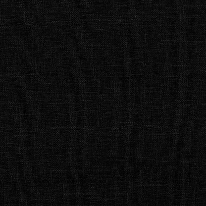 Bettgestell ohne Matratze Schwarz 200x200 cm Stoff