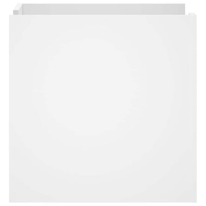 Nachttisch Weiß 45x50x50 cm Holzwerkstoff