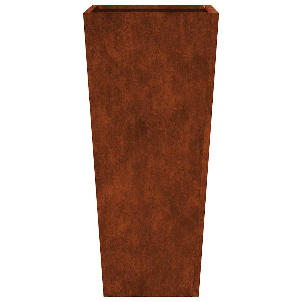 Pflanzkübel 2 Stk. 35x35x75 cm Wetterfester Stahl