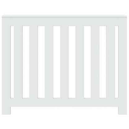 Heizkörperverkleidung Weiß 104x20x82 cm Holzwerkstoff