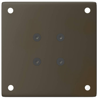 Couchtischbeine 4 Stk. Naturstahl 30-32 cm Stahl