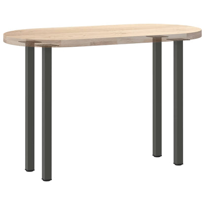 Konsolentischbeine 4 Stk. Anthrazit 72-74 cm Stahl