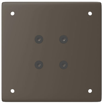 Couchtischbeine 4 Stk. Naturstahl 30-32 cm Stahl