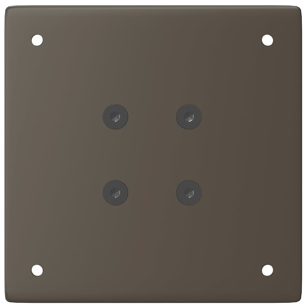 Couchtischbeine 4 Stk. Naturstahl 42-44 cm Stahl