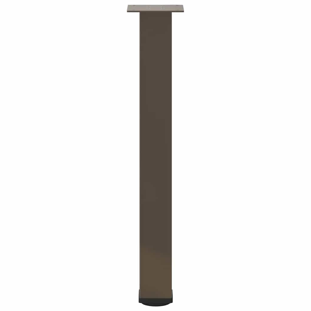 Konsolentischbeine 4 Stk. Naturstahl 72-74 cm Stahl