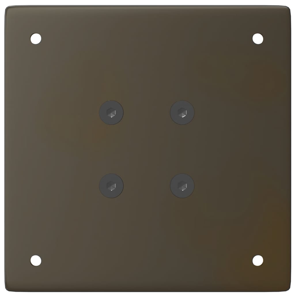 Konsolentischbeine 4 Stk. Naturstahl 72-74 cm Stahl