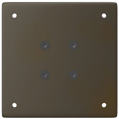 Konsolentischbeine 4 Stk. Naturstahl 72-74 cm Stahl