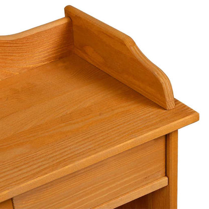 Weinregal Braun 58 x 28 x 90 cm Massives Kiefernholz