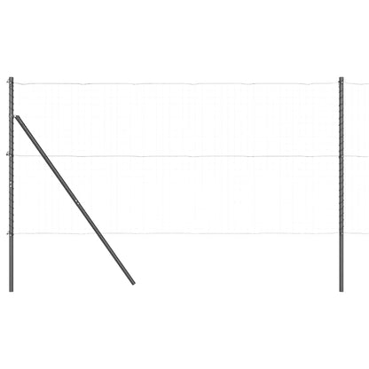 Zaunpfosten 26 pcs Grau 3,2 x 3,2 x 150 cm