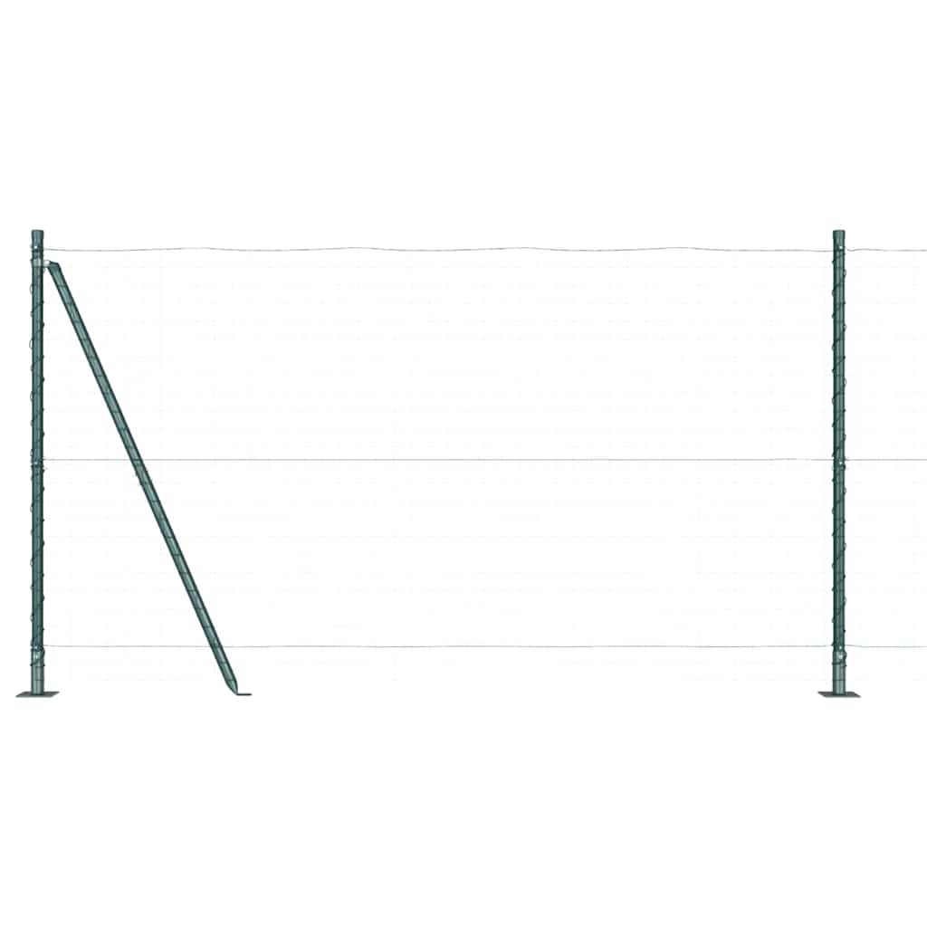 Zaunpfosten 26 pcs Grau 3,2 x 3,2 x 130 cm