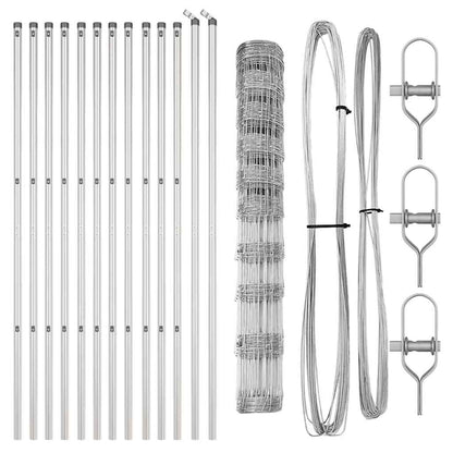 Zaunpfosten Galvanisiert 25 x 1,2 m Stahl