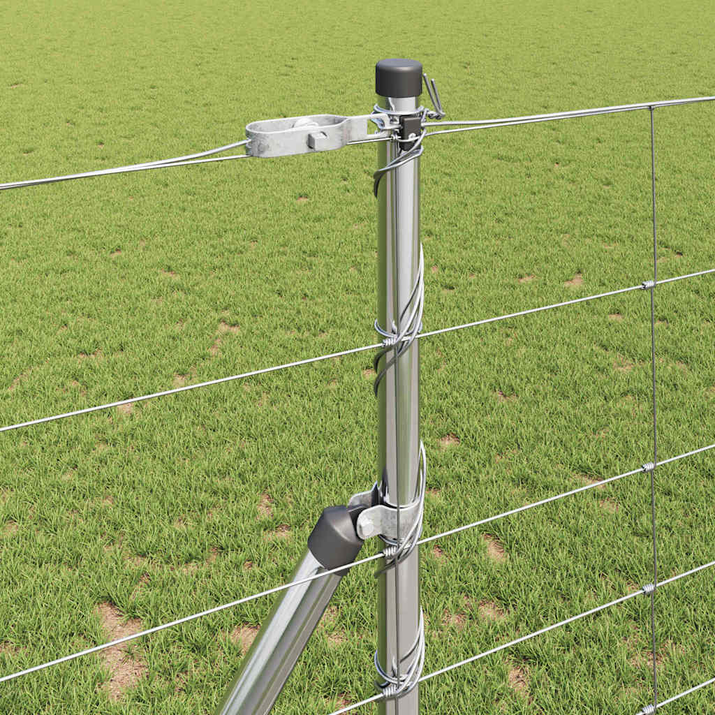 Zaunpfosten Galvanisiert 25 x 1,2 m Stahl