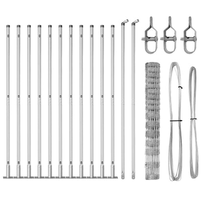 Zaunpfosten Galvanisiert 25 x 1,2 m Stahl