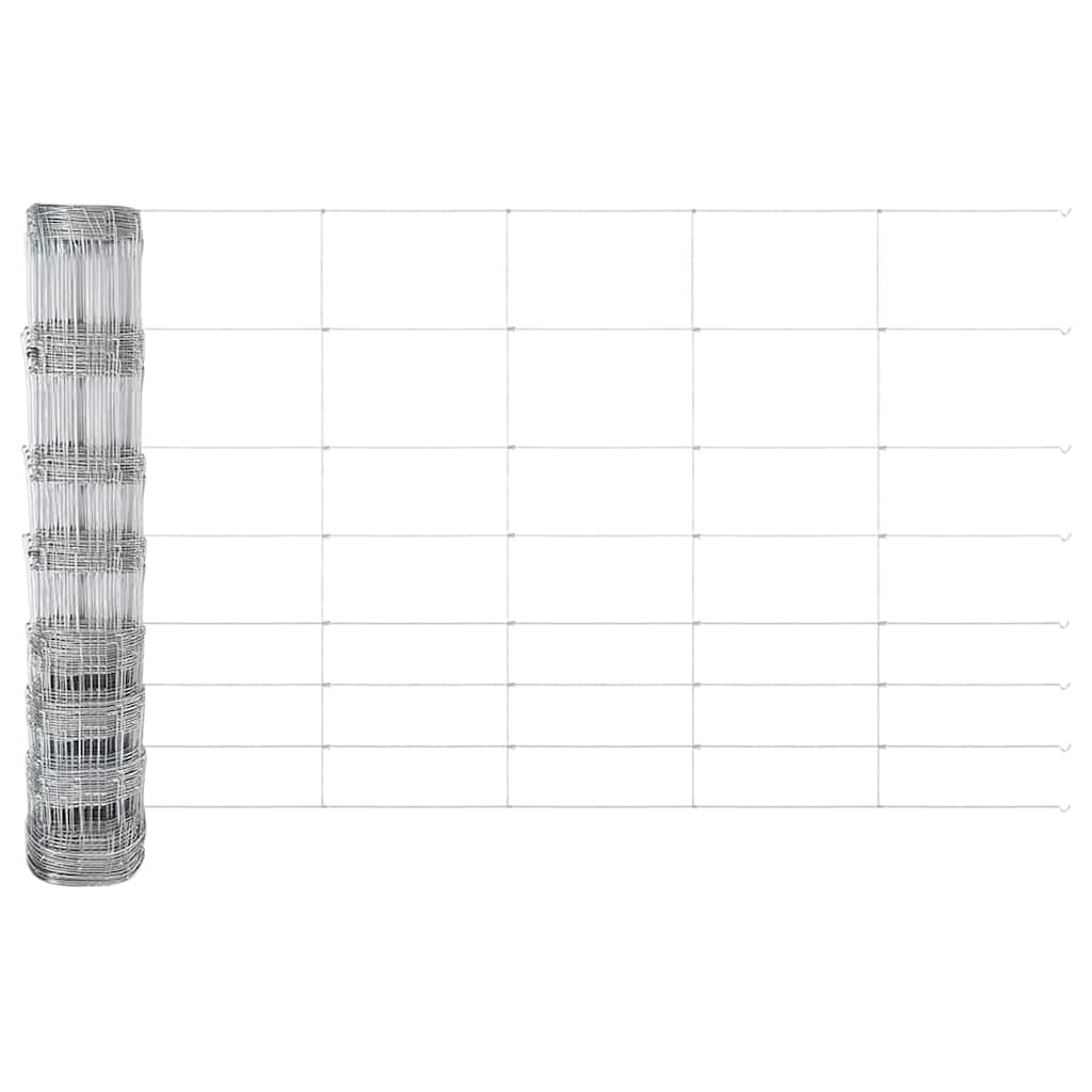 Zaunpfosten Galvanisiert 50 x 1 m Stahl