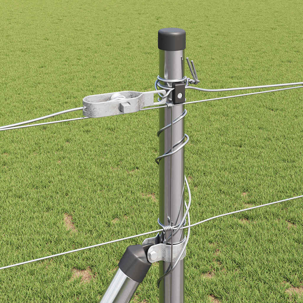 Zaunpfosten Galvanisiert 50 x 1,2 m Stahl