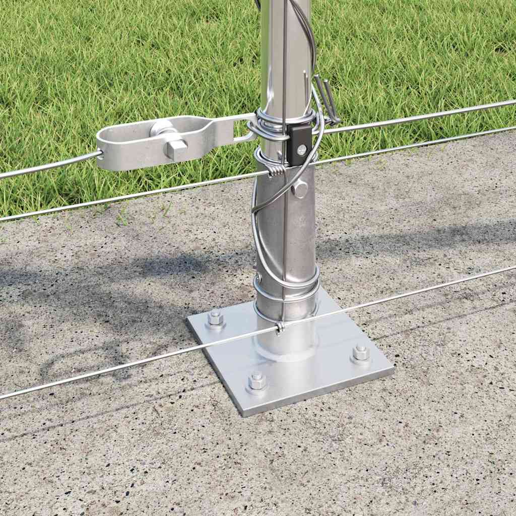 Zaunpfosten Galvanisiert 100 x 0,8 m Stahl