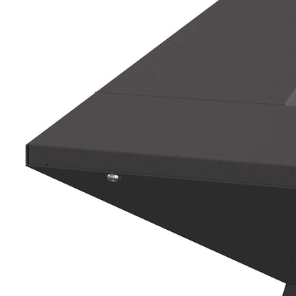 Feuerstelle Schwarz 60 x 60 x 50 cm Stahl