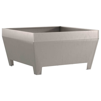 Feuerstelle Braun 80 x 80 x 43 cm Wetterfeststahl