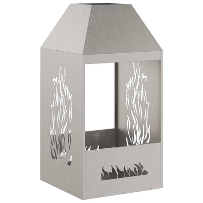 Feuerstelle Braun 50 x 50 x 100 cm Wetterstahl