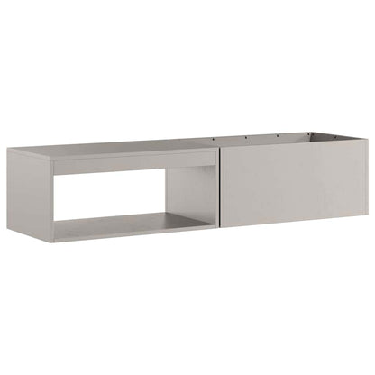 Feuerstelle Braun 160 x 45 x 35 cm Stahl