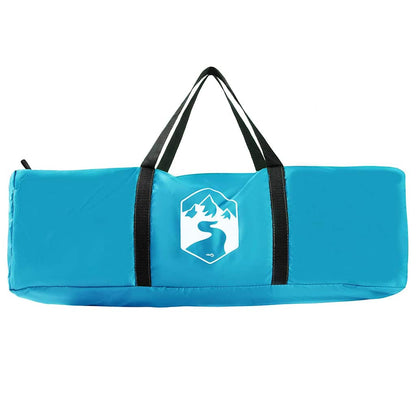 Pavillon-Zelt Blau 194 x 194 x 251 cm Stoff