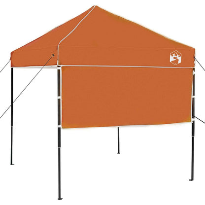 Pavillon-Zelt Orange 194 x 194 x 251 cm Stoff