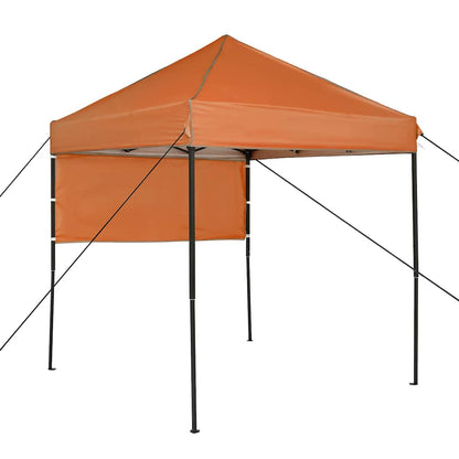 Pavillon-Zelt Orange 194 x 194 x 251 cm Stoff