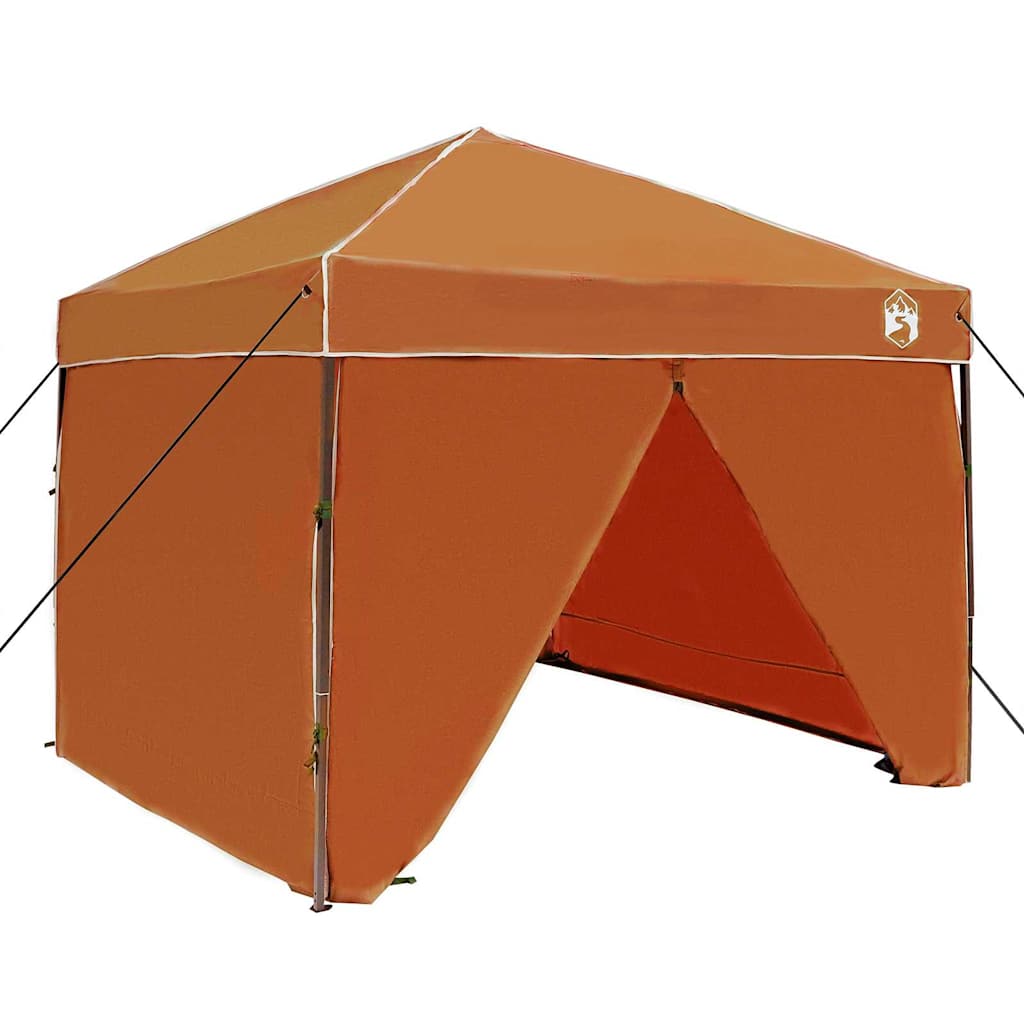 Pavillon-Zelt Orange 243 x 243 x 251 cm Stoff
