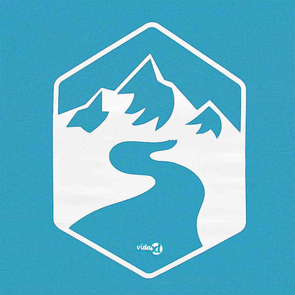 Pavillon-Zelt Blau 290 x 290 x 251 cm Stoff