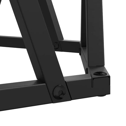 Couchtisch 2 pcs Geräucherte Eiche Ingenieure Holz und Stahl