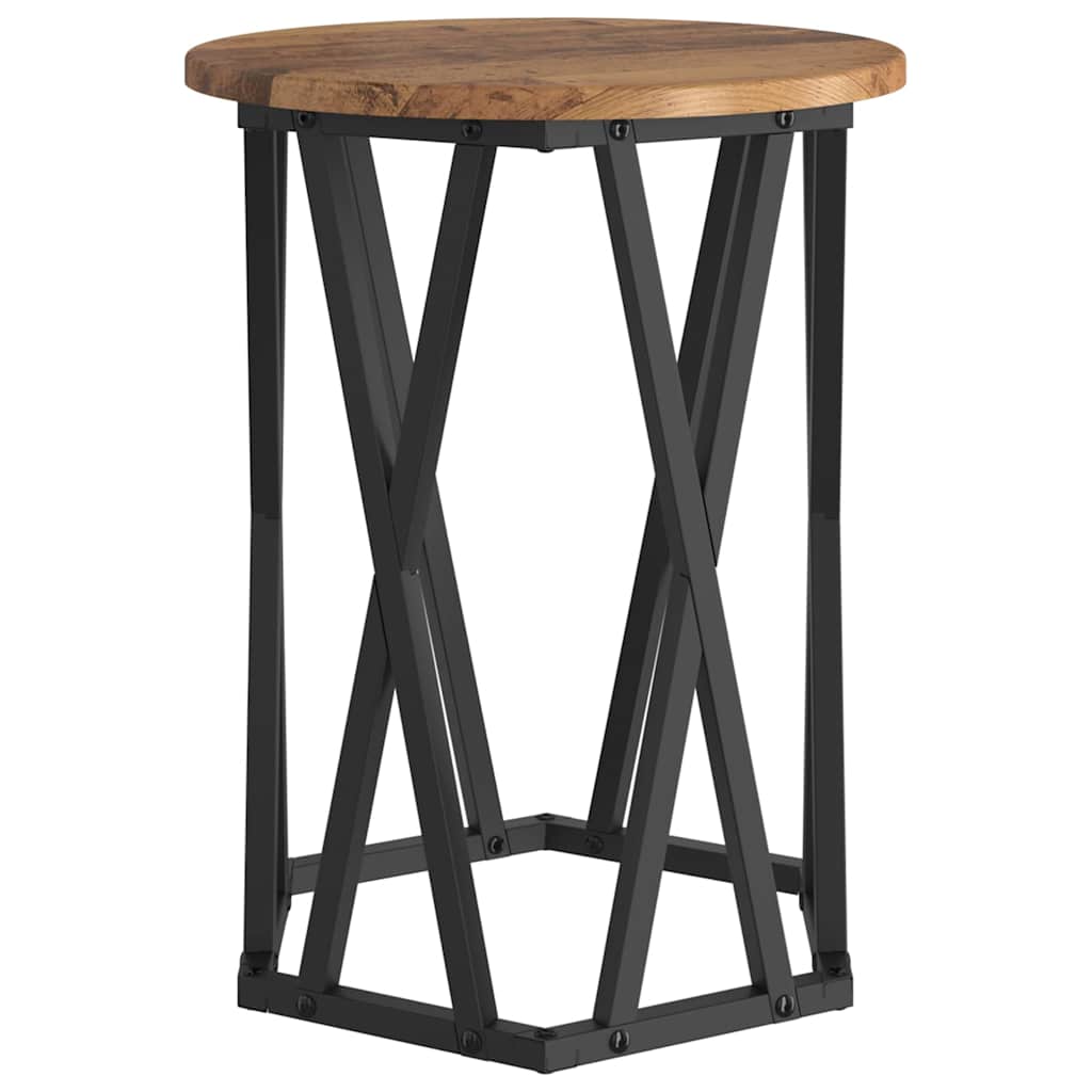 Couchtisch 2 pcs Altholz Ingenieure Holz und Stahl