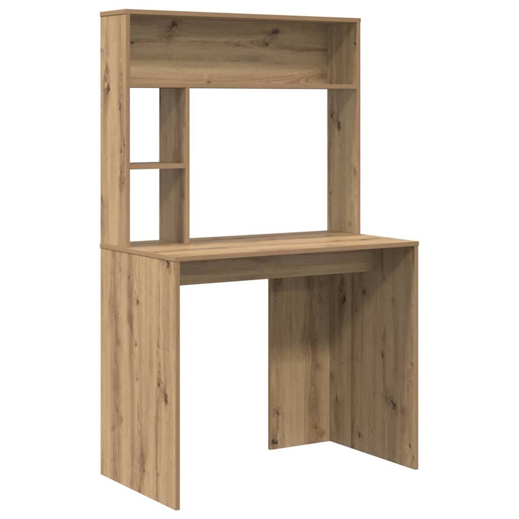 Schreibtisch Artisan-Eiche 91 x 50 x 149 cm Holzwerkstoff