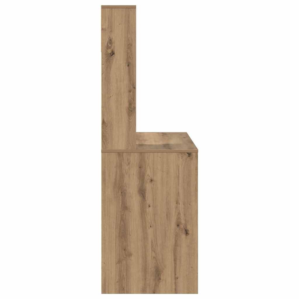 Schreibtisch Artisan-Eiche 91 x 50 x 149 cm Holzwerkstoff