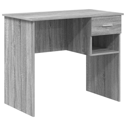 Schreibtisch Graues Sonoma 90 x 49 x 75 cm Holzwerkstoff
