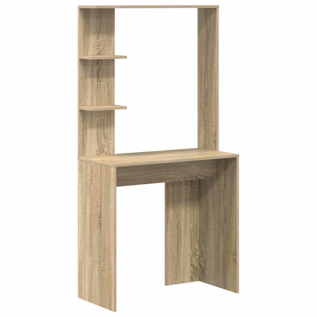 Schreibtisch Sonoma-Eiche 78,5 x 37 x 154,5 cm Holzwerkstoff