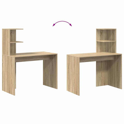 Schreibtisch Sonoma-Eiche 102 x 50 x 124 cm Holzwerkstoff