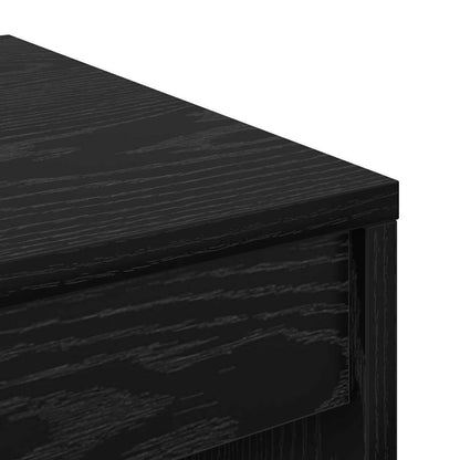 Schreibtisch Schwarz Eichen-Optik 60 x 40 x 76 cm