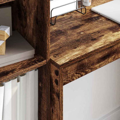 Schreibtisch Geräucherte Eiche 90 x 40 x 76 cm