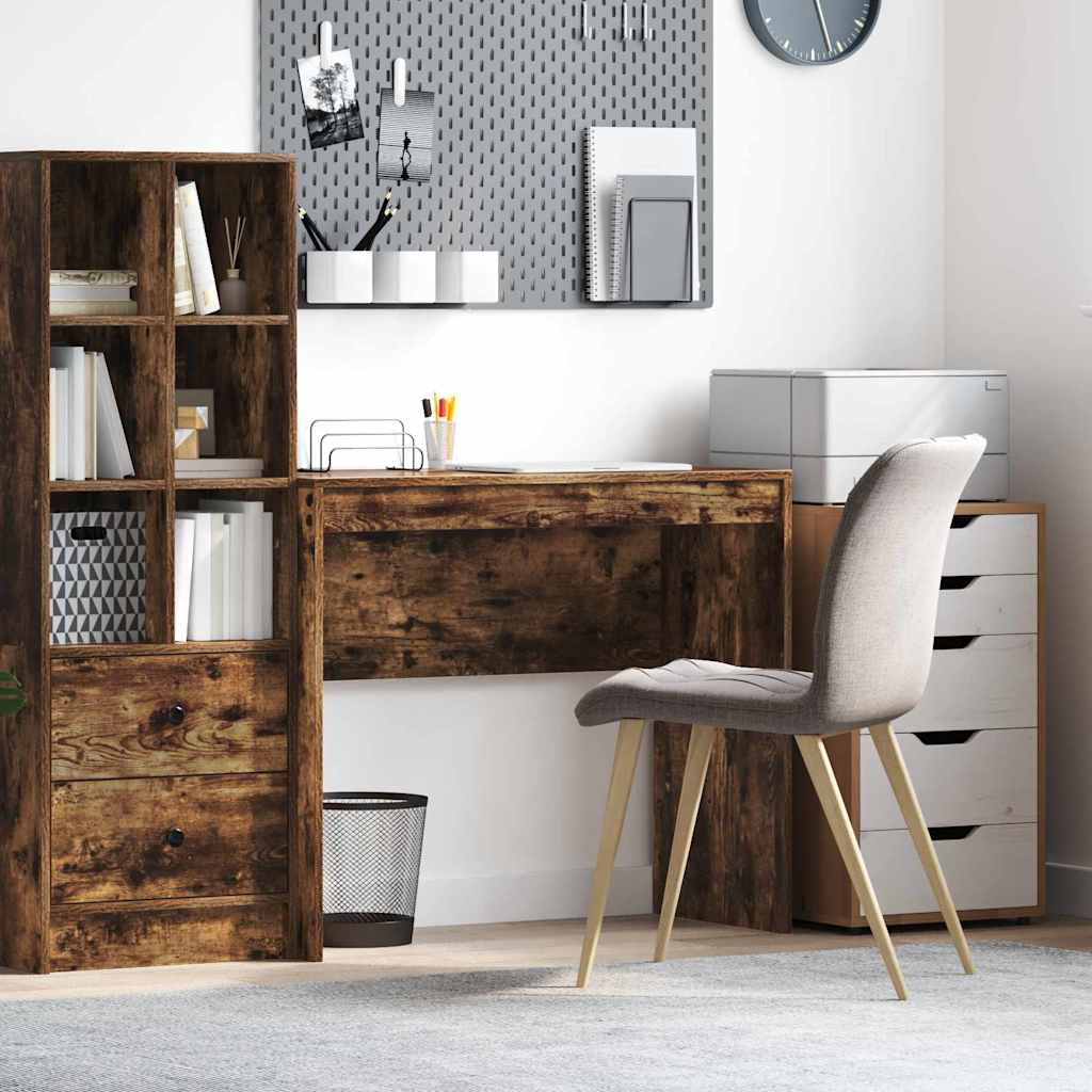 Schreibtisch Geräucherte Eiche 90 x 40 x 76 cm