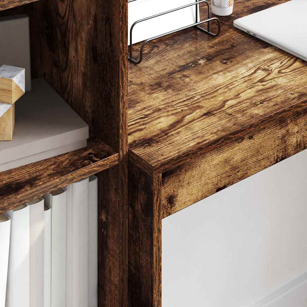 Schreibtisch Geräucherte Eiche 100 x 40 x 76 cm