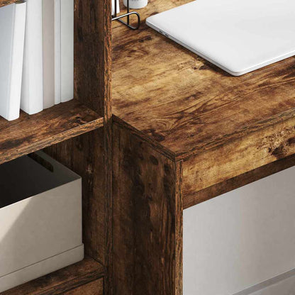 Schreibtisch Geräucherte Eiche 90 x 50 x 76 cm