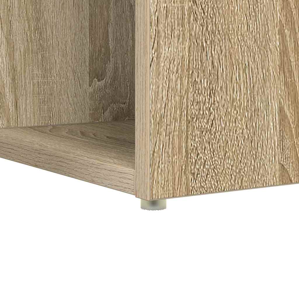 Schreibtisch Sonoma-Eiche 108 x 55 x 103.5 cm Holzwerkstoff