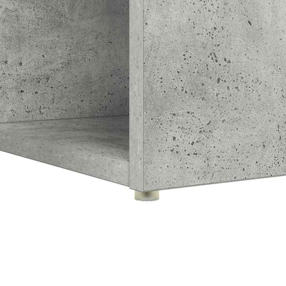 Schreibtisch Beton Grau 108 x 55 x 103.5 cm Holzwerkstoff