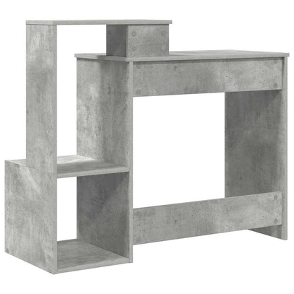 Schreibtisch Beton Grau 106 x 41 x 88.5 cm Holzwerkstoff