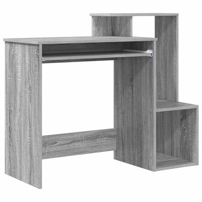 Schreibtisch Graues Sonoma 106 x 41 x 88.5 cm Holzwerkstoff
