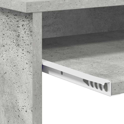 Schreibtisch Beton Grau 120,5 x 44 x 88,5 cm Holzwerkstoff